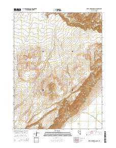 Sheep Creek Range SW 2014 topographic map thumbnail