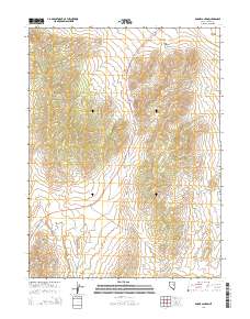 Boone Canyon 2014 topographic map thumbnail