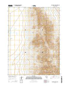 Mud Spring Canyon 2015 topographic map thumbnail