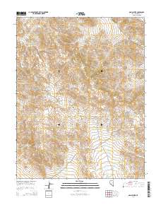 Oasis Divide 2014 topographic map thumbnail