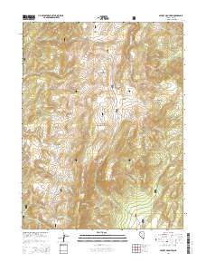 Savory Mountain 2014 topographic map thumbnail