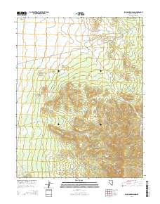 Schoolmarm Basin 2014 topographic map thumbnail