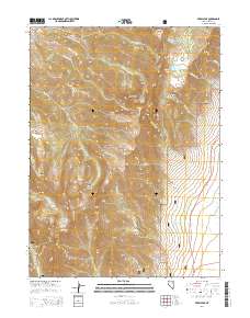 Verdi Peak 2014 topographic map thumbnail