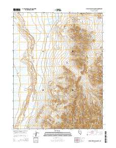 Buena Vista Hills South 2014 topographic map thumbnail
