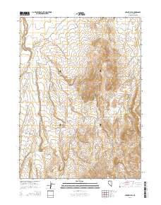 Burner Hills 2014 topographic map thumbnail