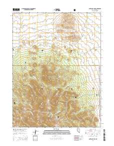 Antelope Peak 2014 topographic map thumbnail