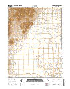 Blue Wing Flat North 2014 topographic map thumbnail