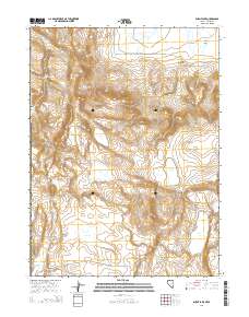 Burnt Lake 2014 topographic map thumbnail