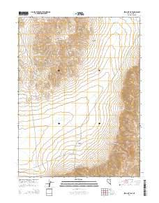 Frenchie Flat 2014 topographic map thumbnail