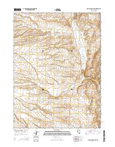 Mahala Creek East 2014 topographic map thumbnail
