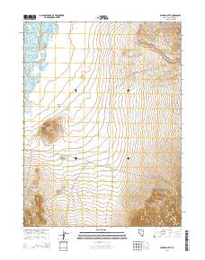 Station Butte 2014 topographic map thumbnail