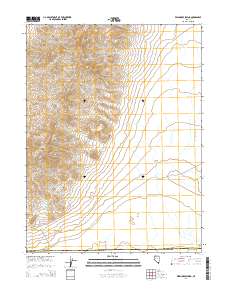 Wildhorse Spring 2014 topographic map thumbnail
