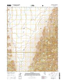 Ninemile Peak 2015 topographic map thumbnail