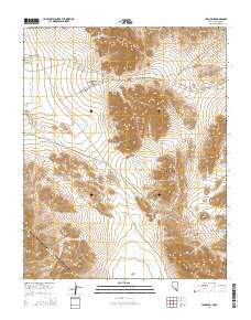 High Peak 2014 topographic map thumbnail