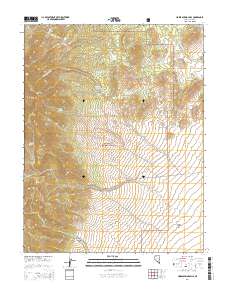 Horse Spring Hills 2014 topographic map thumbnail