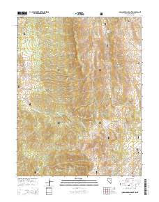 Indian Garden Mountain 2014 topographic map thumbnail
