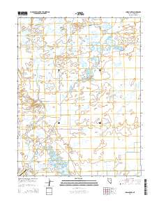 Indian Lakes 2014 topographic map thumbnail