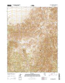 Hall Creek South 2014 topographic map thumbnail