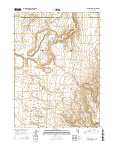 East of Jackpot 2014 topographic map thumbnail