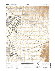 Hawthorne East 2014 topographic map thumbnail