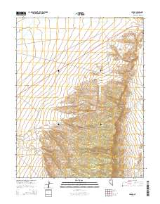 Hiko SE 2014 topographic map thumbnail