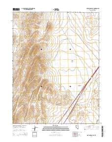 Hot Springs Flat 2014 topographic map thumbnail