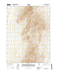 Hot Springs Peak 2015 topographic map thumbnail
