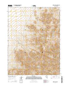 Juniper Canyon 2014 topographic map thumbnail