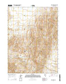 Lake Mountain 2014 topographic map thumbnail