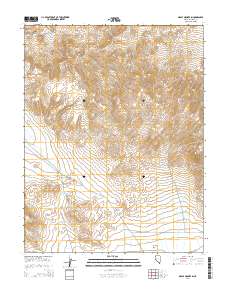 Mable Mountain 2014 topographic map thumbnail