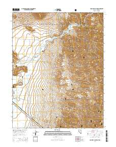 Long Dry Canyon 2014 topographic map thumbnail