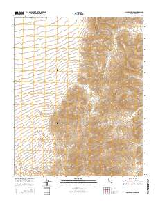 McCullough Pass 2014 topographic map thumbnail