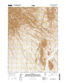 Knoll Mountain SE 2014 topographic map thumbnail