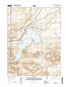 Lahontan Dam 2015 topographic map thumbnail