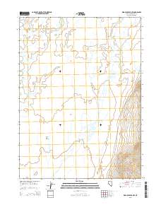King Lear Peak NW 2015 topographic map thumbnail