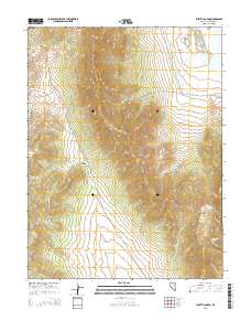 Lusetti Canyon 2015 topographic map thumbnail