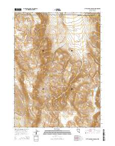 Little Coleman Canyon 2015 topographic map thumbnail