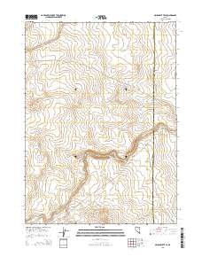 Maiden Butte SE 2015 topographic map thumbnail