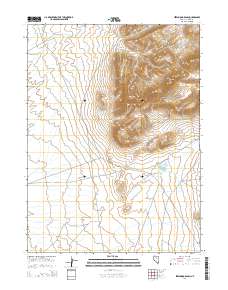 Izzenhood Ranch 2014 topographic map thumbnail