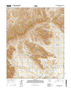 La Madre Mountain 2015 topographic map thumbnail