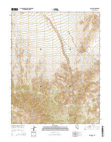 Lida Wash 2014 topographic map thumbnail