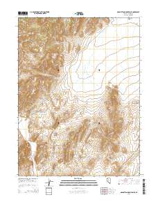 Manhattan Mountain NE 2014 topographic map thumbnail