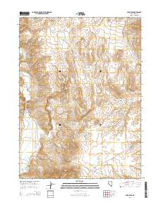 Peko Peak 2014 topographic map thumbnail