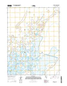 Pintail Bay 2014 topographic map thumbnail