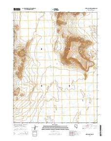 Pinto Mountain 2015 topographic map thumbnail