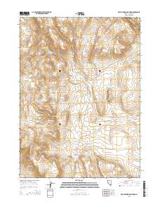 Nellie Spring Mountain 2015 topographic map thumbnail