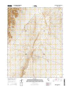 Mount Annie NE 2014 topographic map thumbnail
