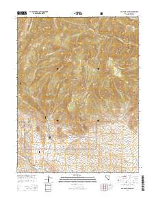 Old Mans Canyon 2014 topographic map thumbnail