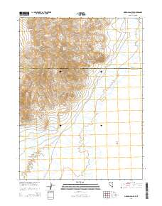 Mormon Dan Peak 2014 topographic map thumbnail