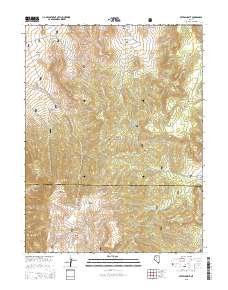 Petes Summit 2015 topographic map thumbnail